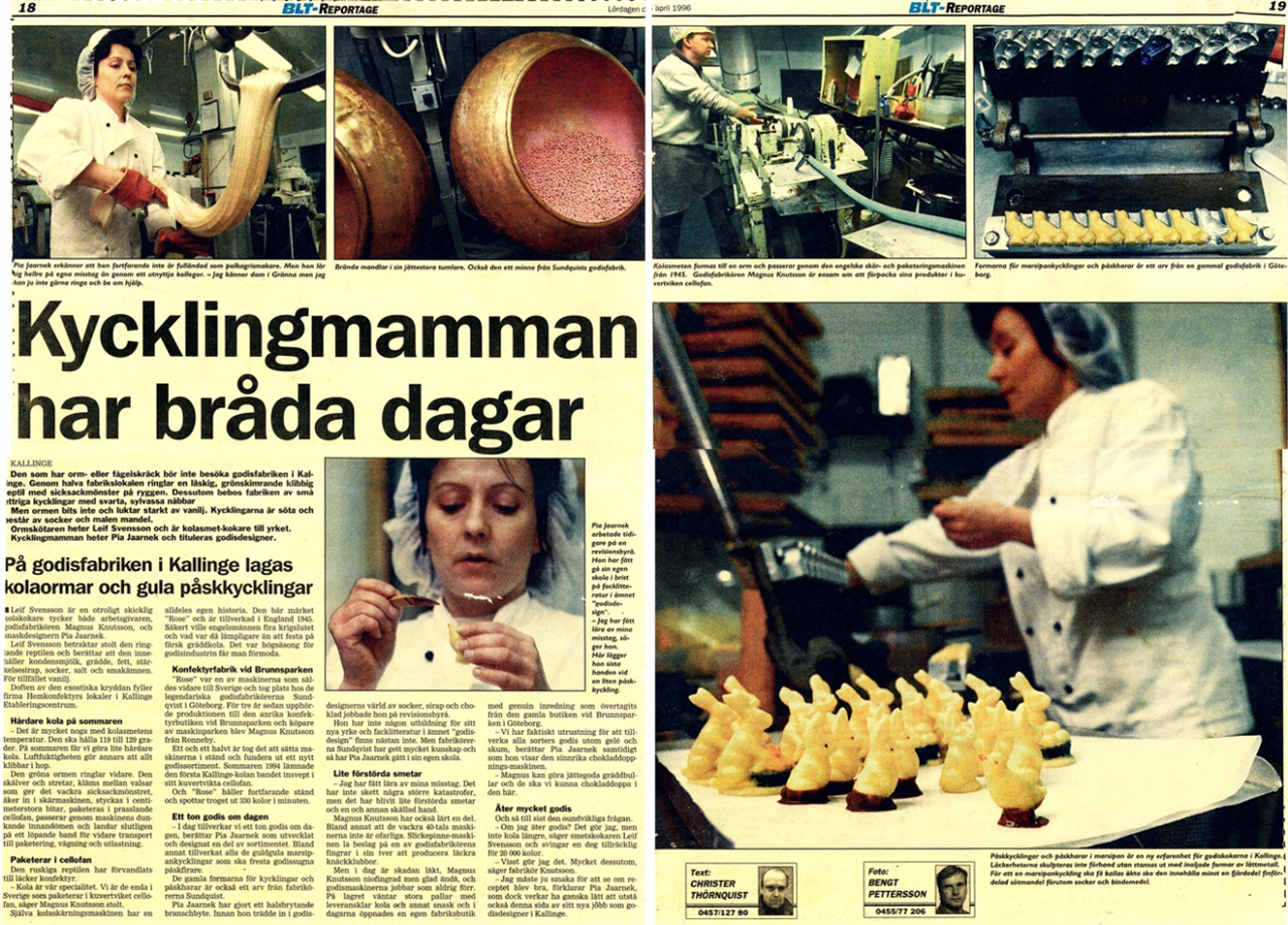 Pressklipp från Sydöstran, 29 mars 1997