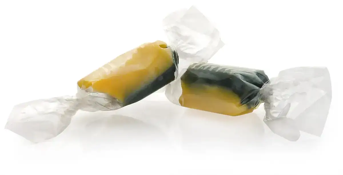 Lemon/Salty Liquorice Toffee