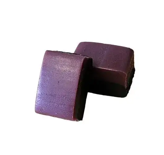Violet/Liquorice fudge